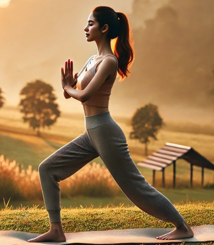 Sun Salutation Yoga pose